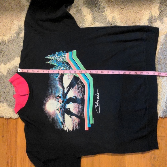 VTG Vintage 1986 Colorado Skiing Collard Crewneck Sweatshirt, size XL - Picture 15 of 15